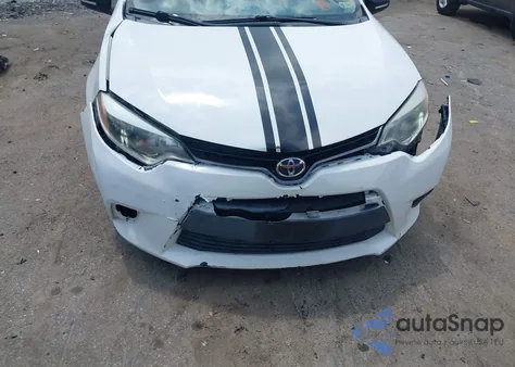 2016 Toyota Corolla Le из США, поврежденный, VIN 5YFBURHE2GP445809